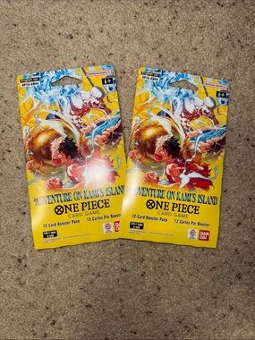 One Piece Adventure on Kami's Island 2-Pack Booster Packs